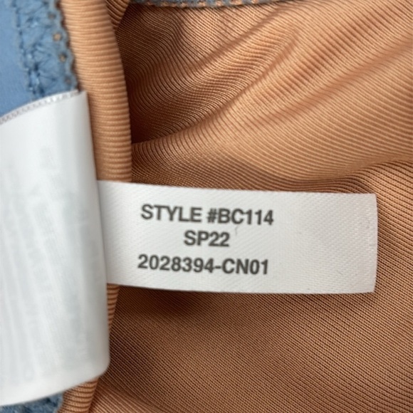 J. Crew Classic full-coverage bikini bottom in Blue Mist size XL NWT BC114 - Picture 9 of 12